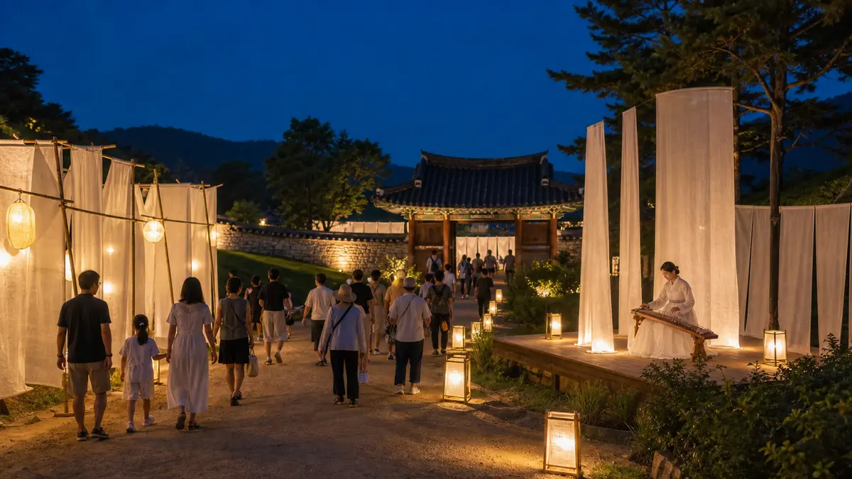 서천 한산모시문화제 2026 즐기는 법: 전통 섬유 체험, 준비물, 교통 - LuaLoka