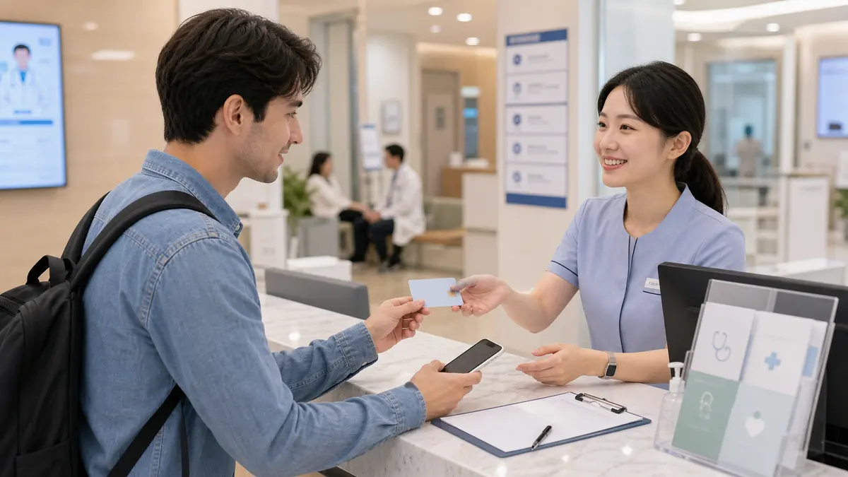 외국인을 위한 한국 병원 약국 건강보험 처방전 119 이용법 안내 이미지
