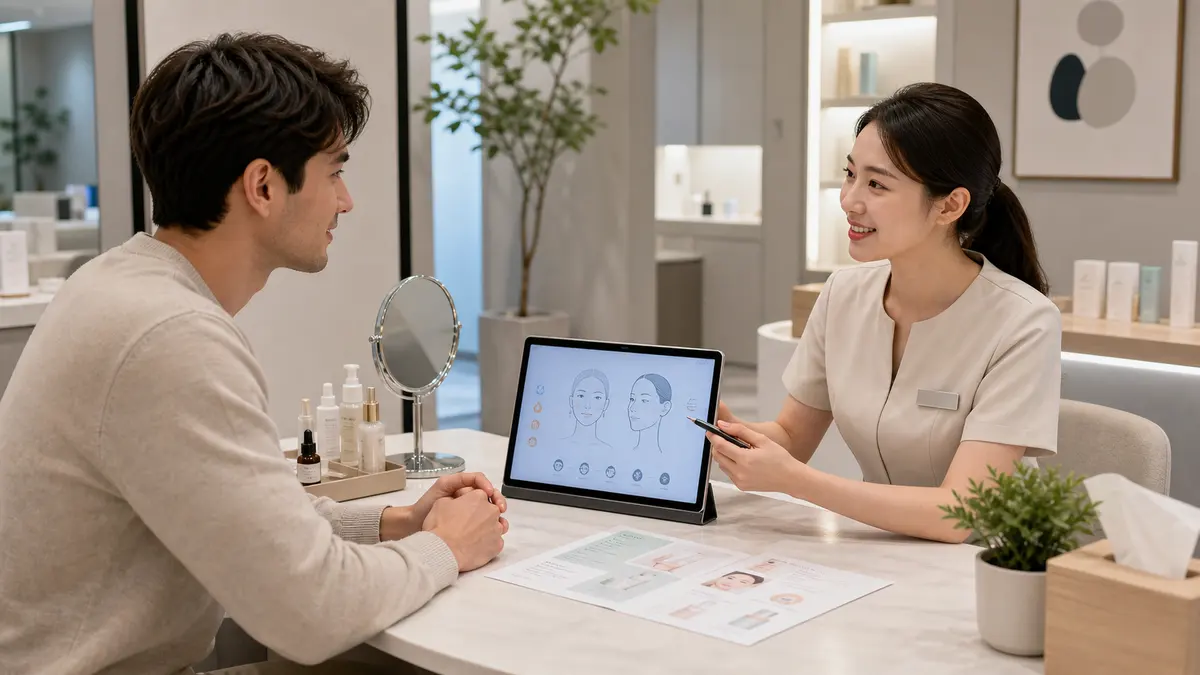 외국인을 위한 한국 피부과 에스테틱 예약 상담 비용 사후관리 가이드 이미지