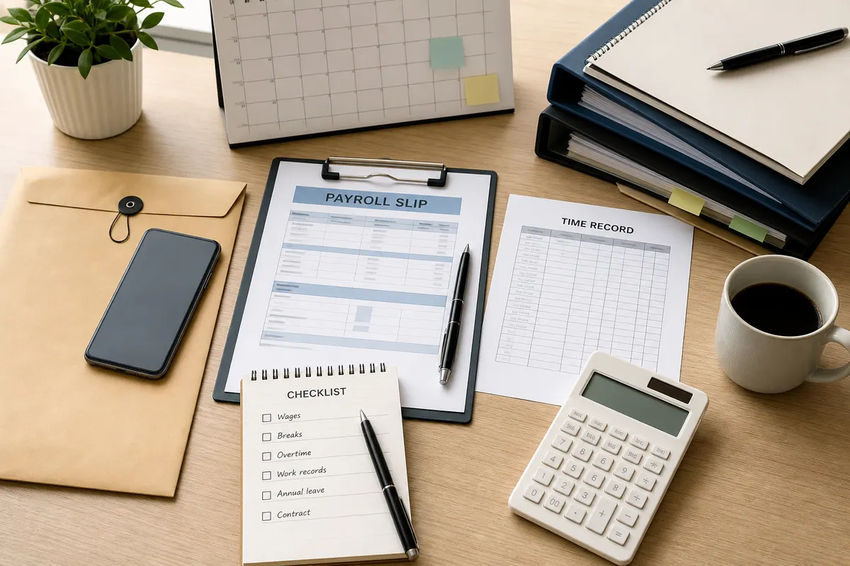 Korean employment contract confirmation checklist for foreigners