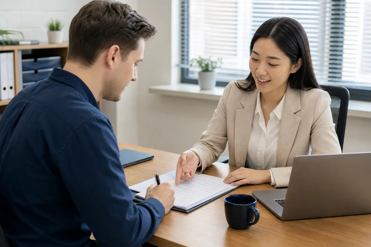 Korean employment contract confirmation checklist for foreigners