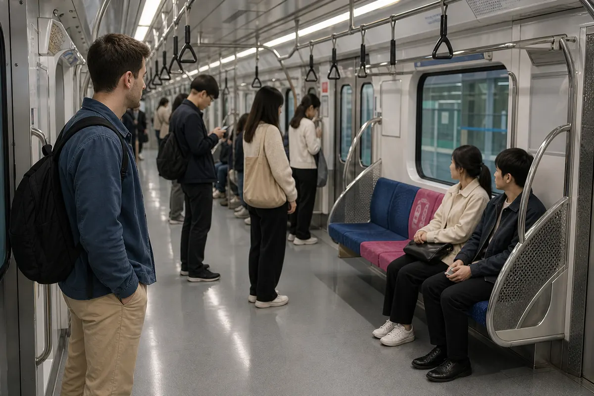 A guide to Korean subway public etiquette for foreigners