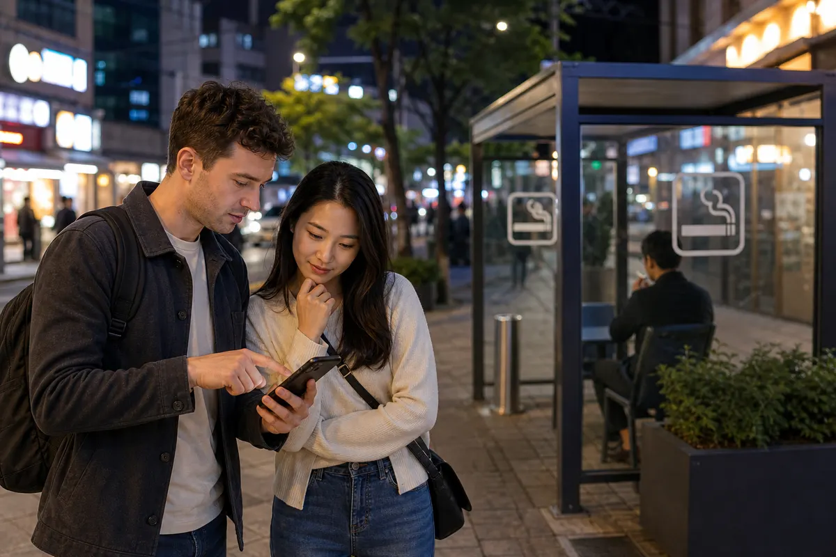Information on Korea's smoking and drinking rules and non-smoking areas for foreigners