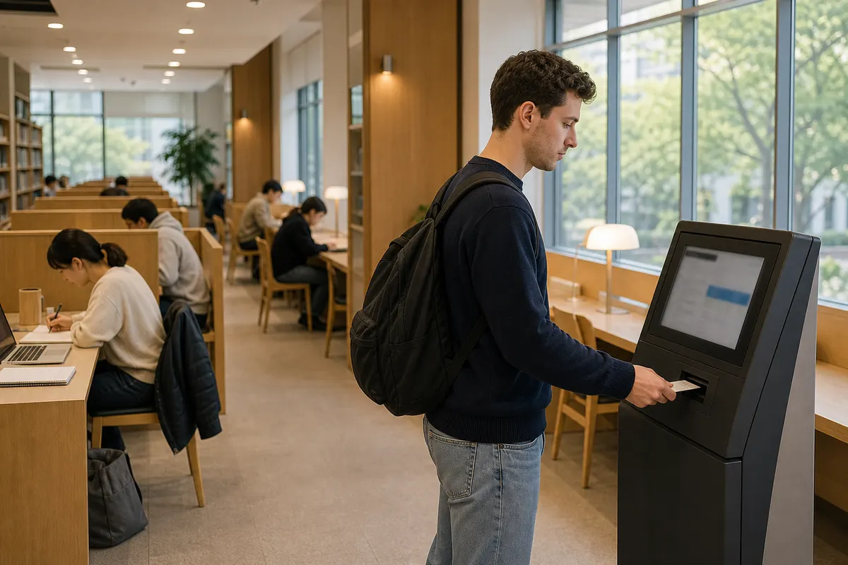 How to use Korean library study cafes for foreigners