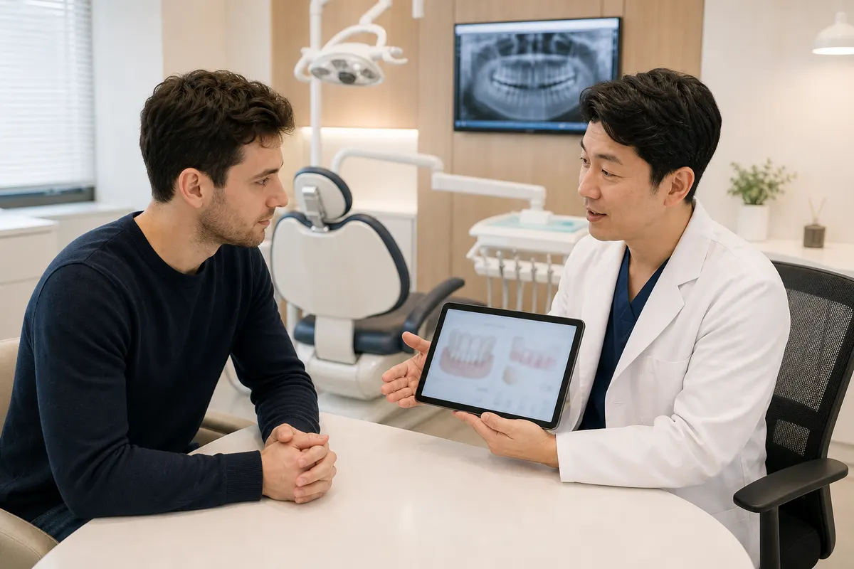 Guide to Korean dental consultation and cost confirmation for foreigners