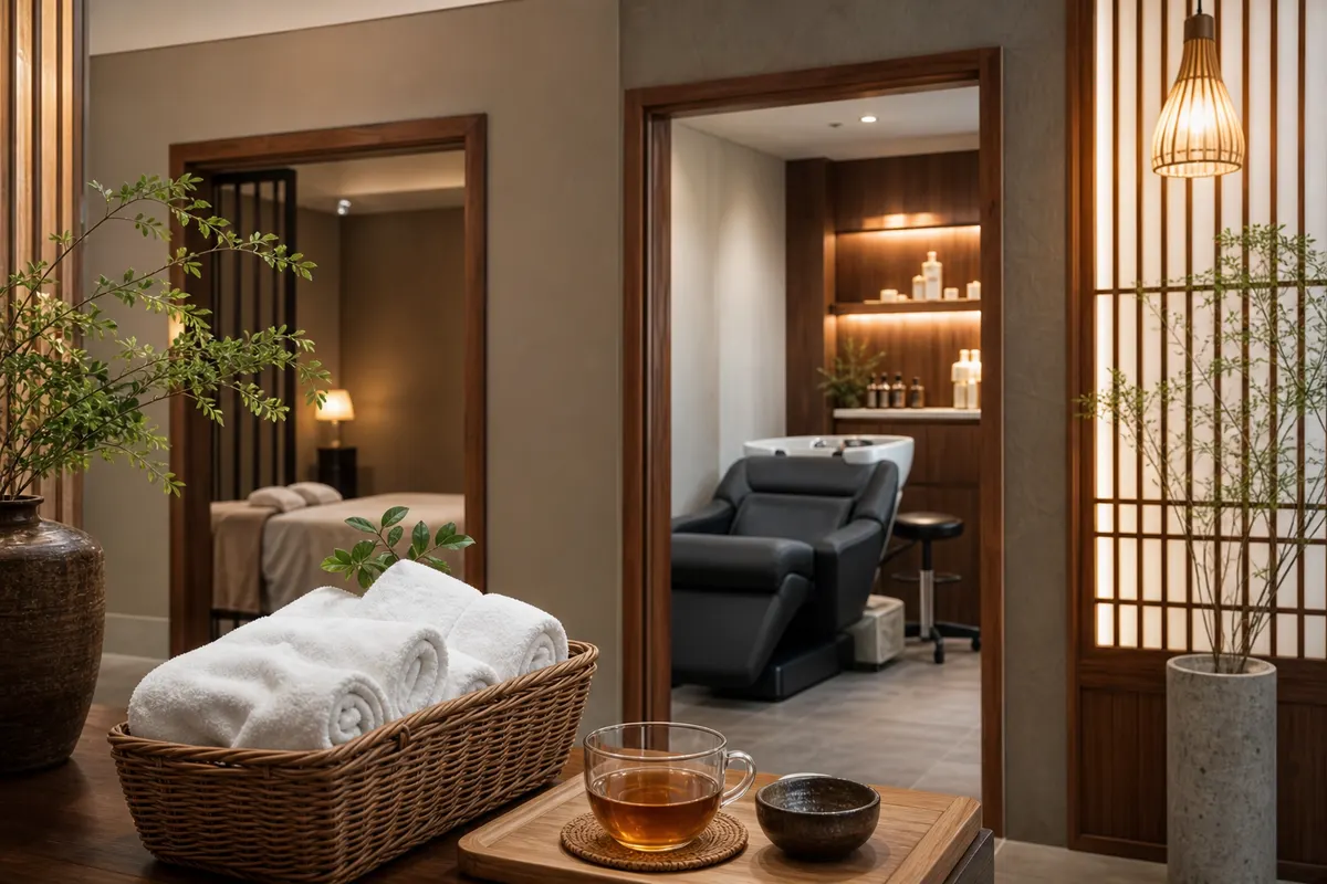 Korean massage spa scalp care guide for foreigners