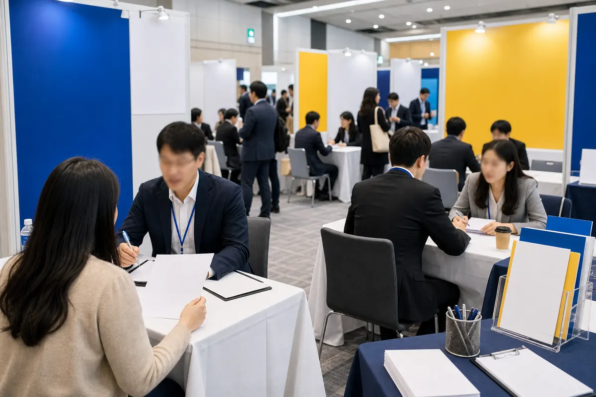 Guide to Korean job fairs and networking events for foreigners