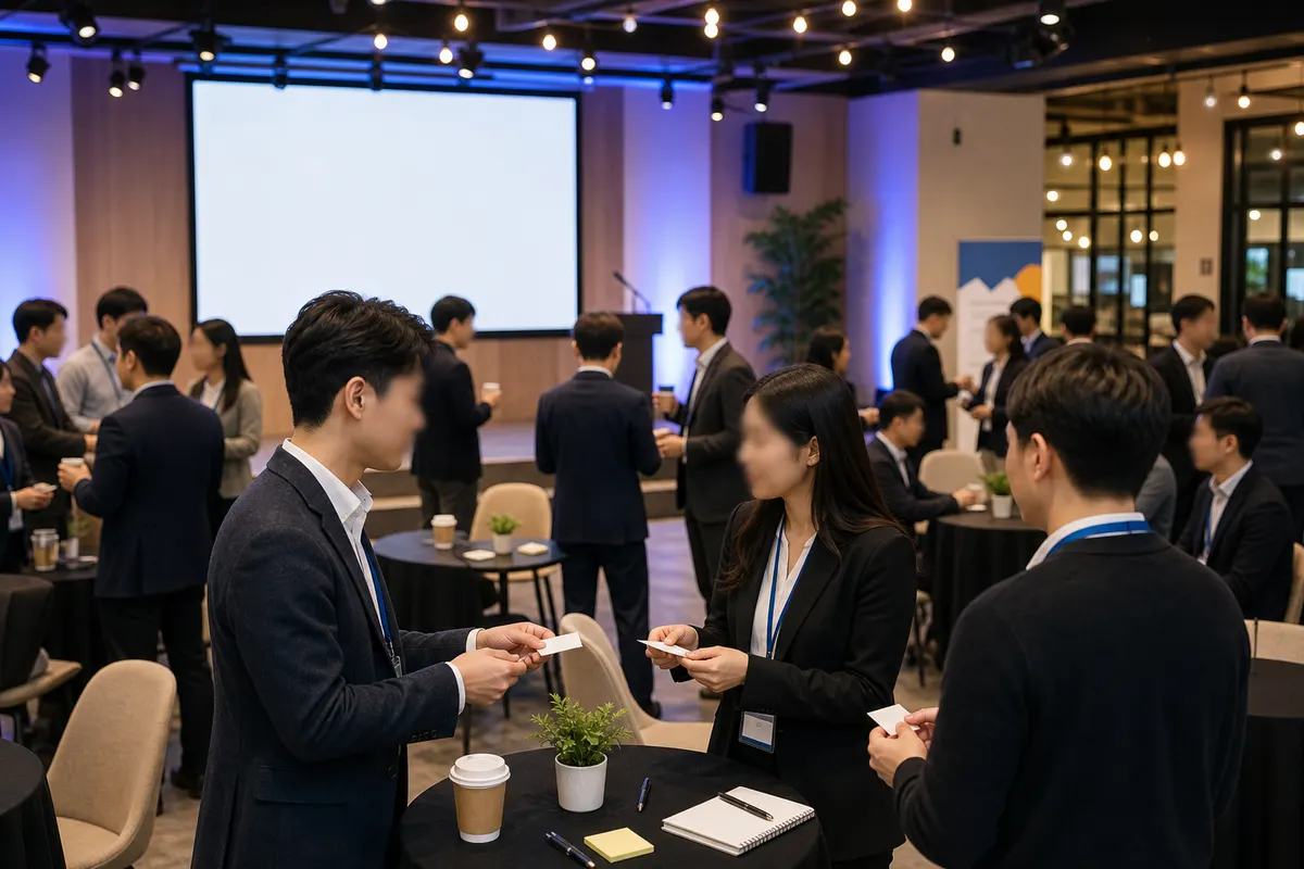 Korean startup event and meetup networking guide for foreigners